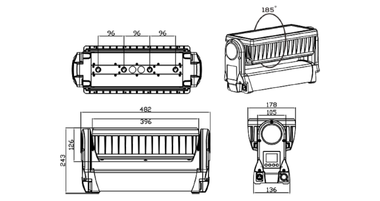 Dimensions Diagram